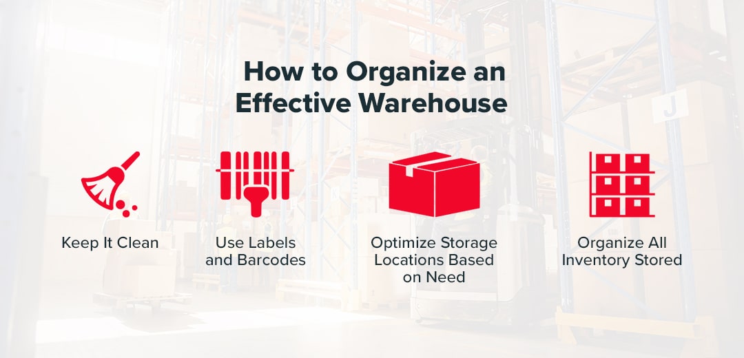 How to organize an effective warehouse