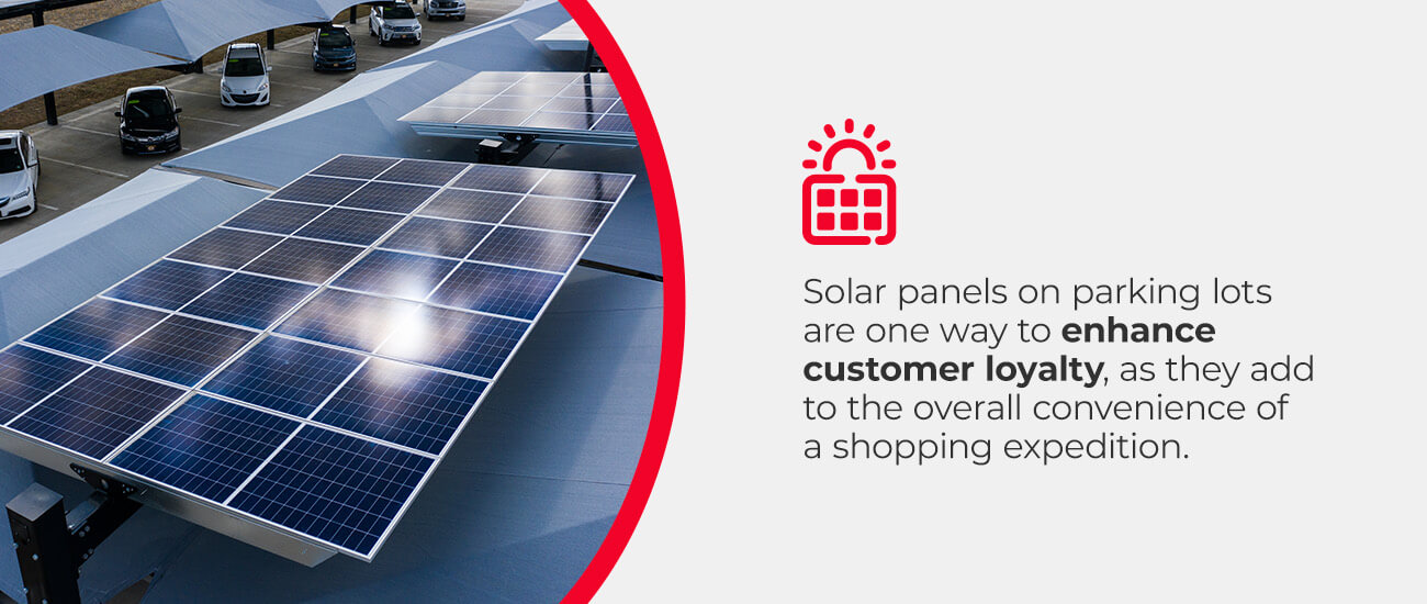 Enhance customer loyalty with solar