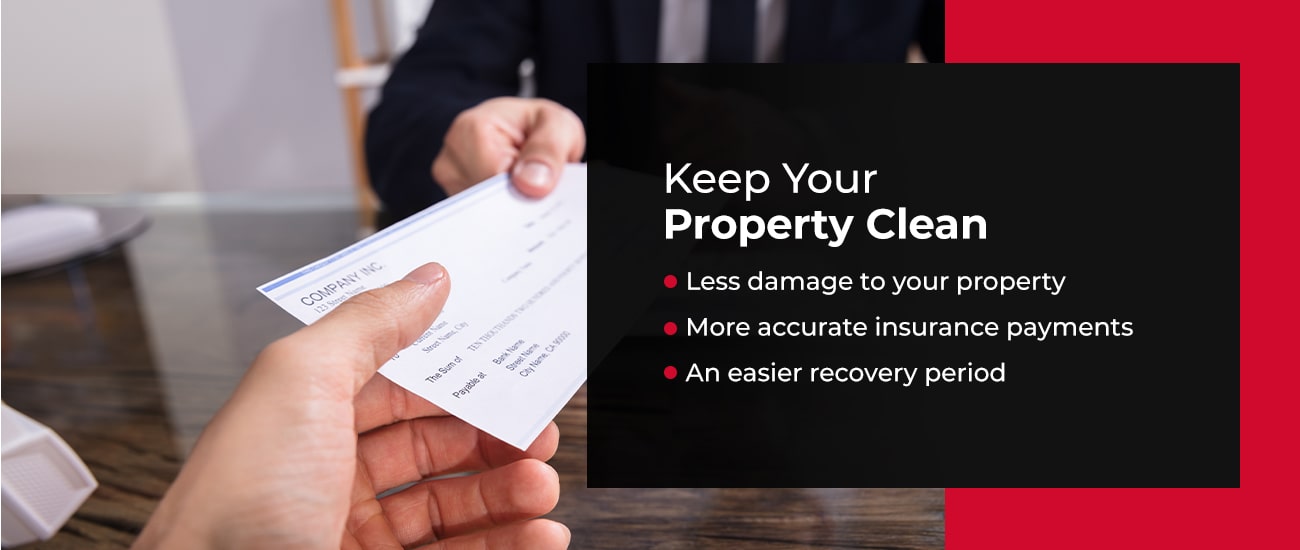 keep your property clean