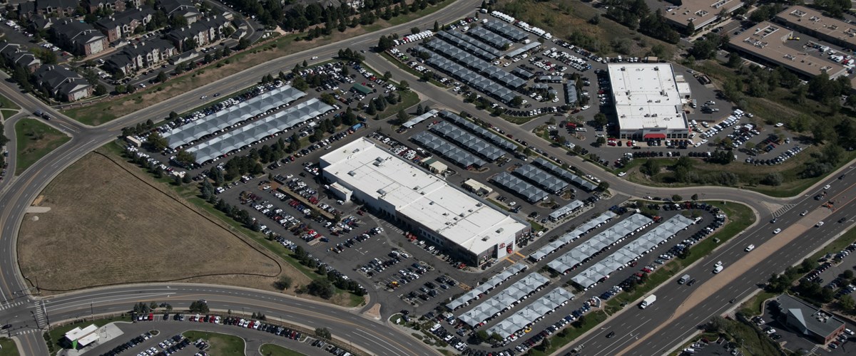 aerial view of autonation in colorado