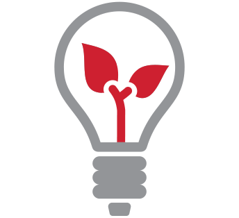 Energy Savings, icon of light bult