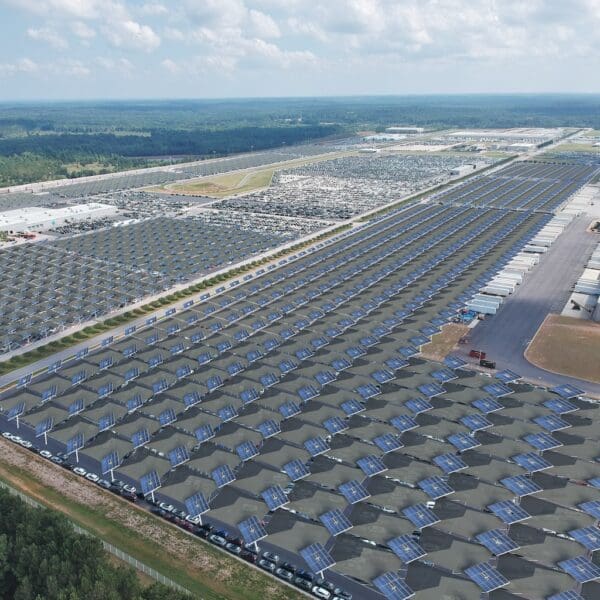 Solar Integrated Vehicle Protection: OEM Facilities