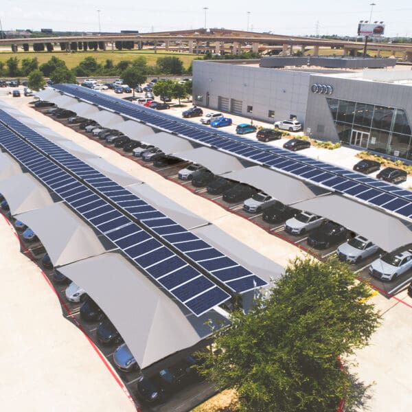 Solar Integrated Vehicle Protection: Auto Dealerships