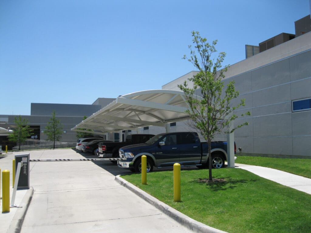 vehicles covered in north texas by guardian shade