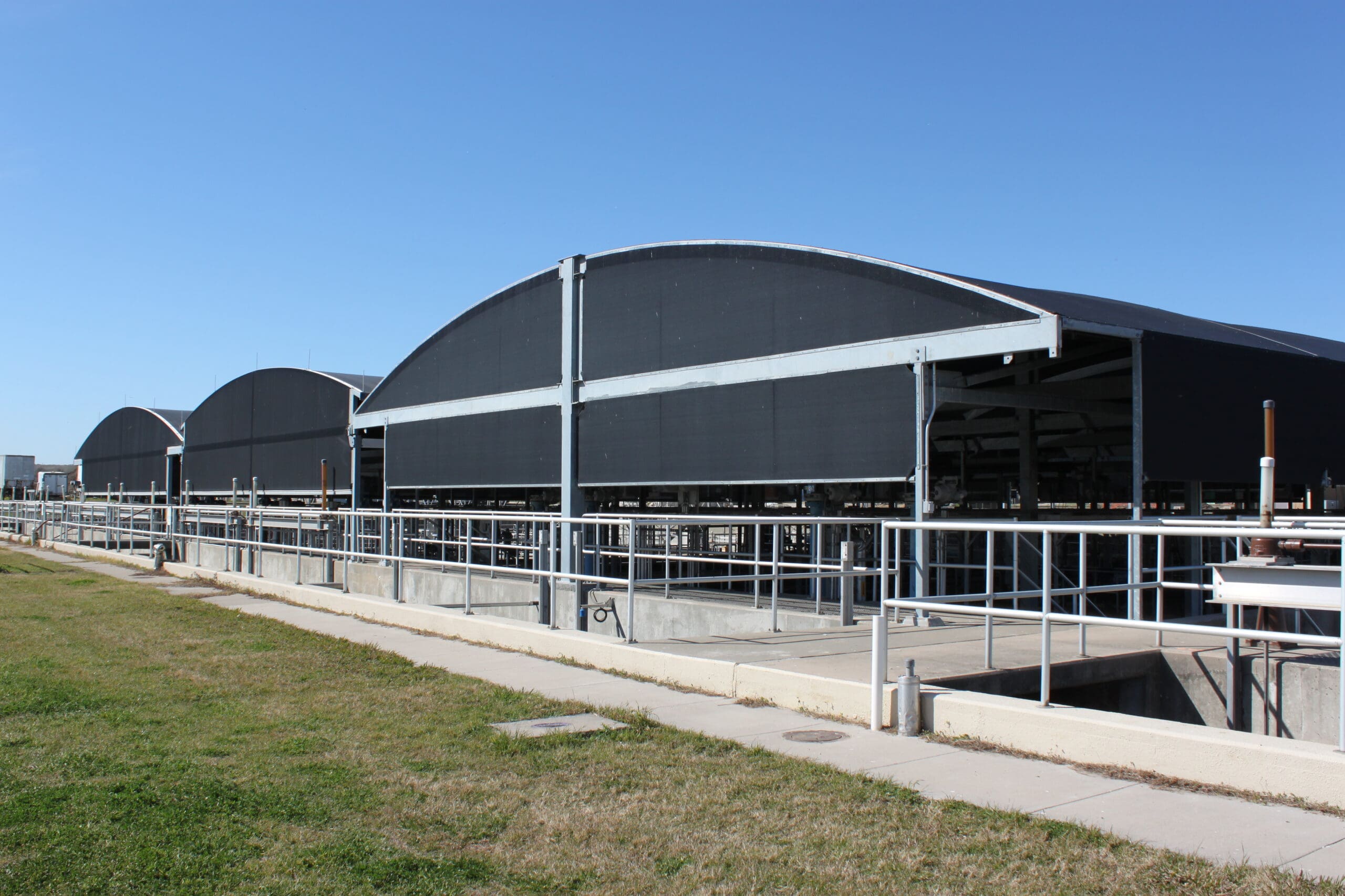 shade for industrial facility