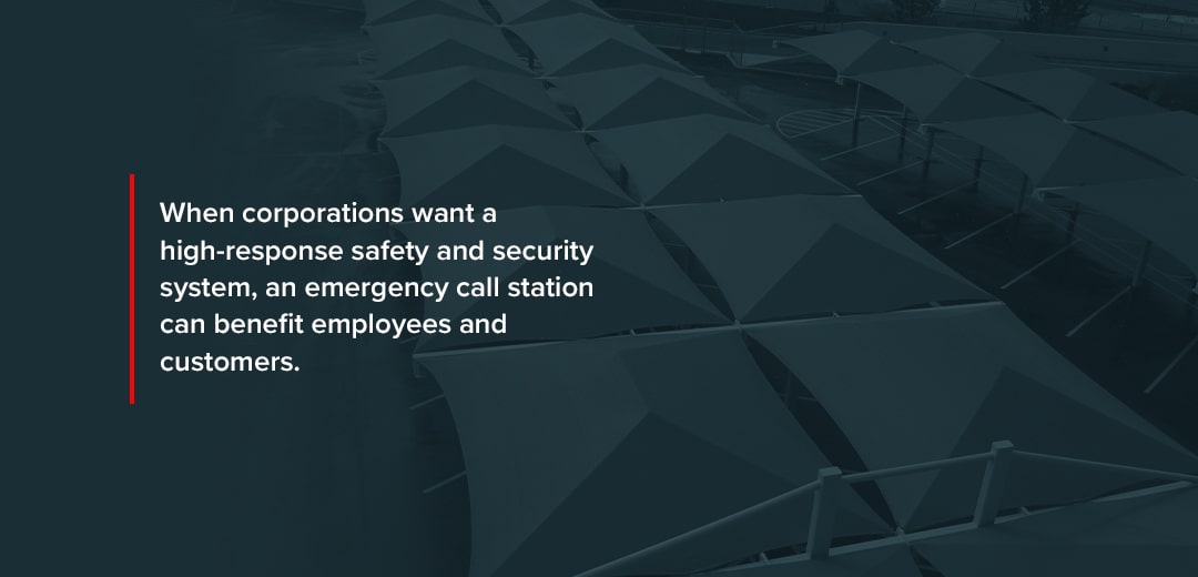 Implement emergency call stations