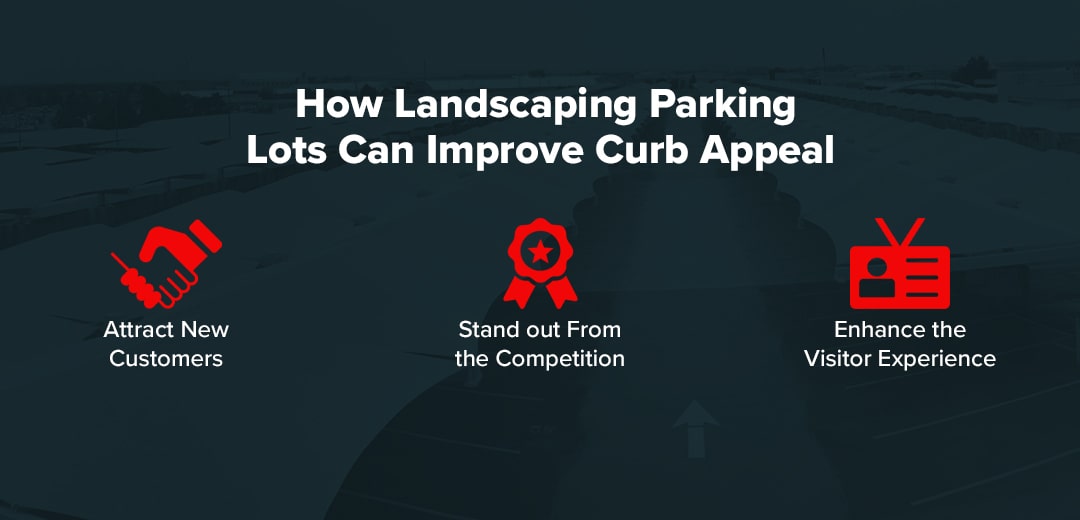 How landscape parking lots can improve curb appeal
