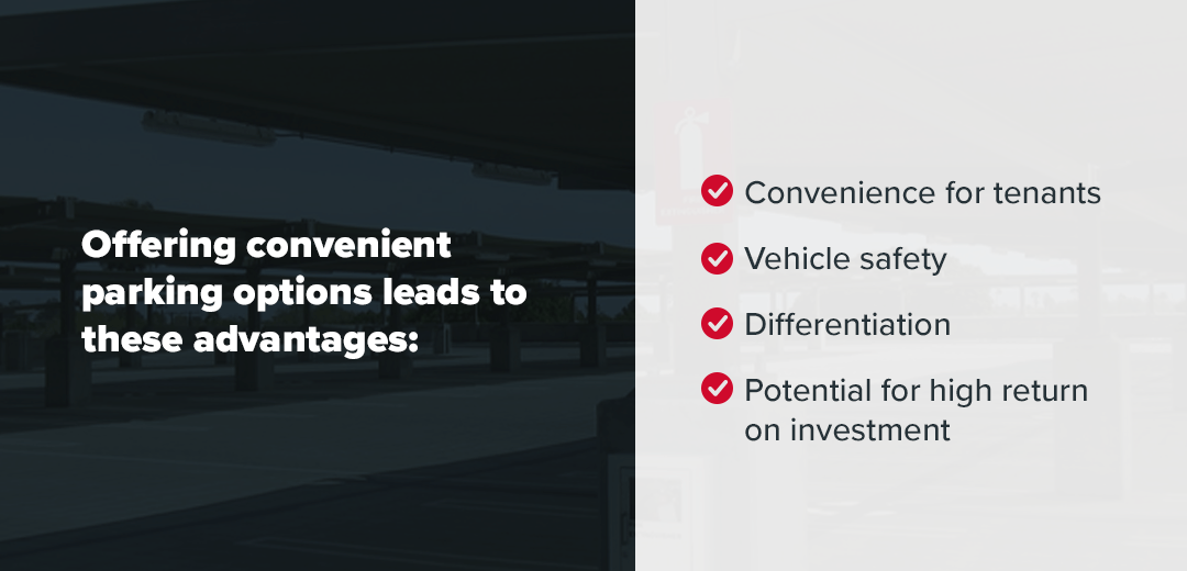 Advantages of convenient parking options