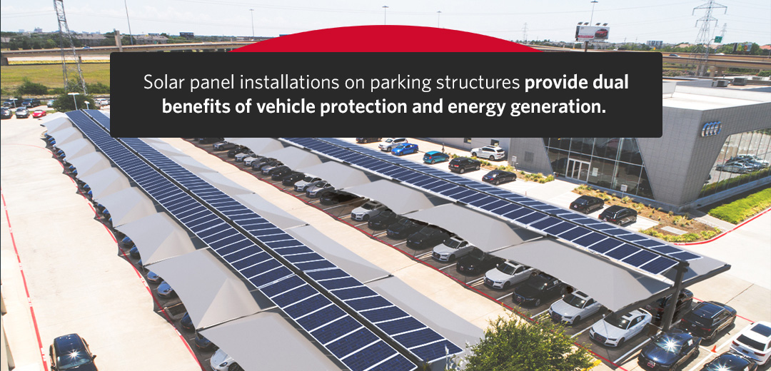 Solar Panel Integration for Revenue Generation