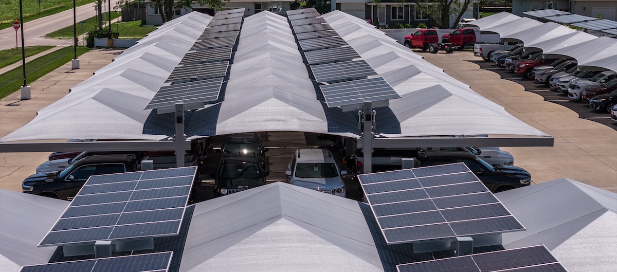 VPS and IPOWER Alliance Partner with Gene Steffy Chrysler CDJR on Groundbreaking Solar-Integrated Hail Protection System